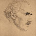 Grant Reynard, Toscanini (portrait), etching, n.d.
