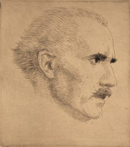 Grant Reynard, Toscanini (portrait), etching, n.d.