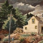 Grant Reynard, Mrs. Tubb’s House, watercolor, n.d.