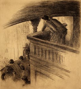 Grant Reynard, Carnegie Concert, etching (edition 75), n.d.