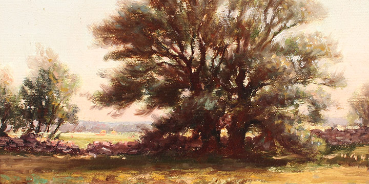 E. Eugene Ferguson, September Day, oil on canvas, n.d., 10 x 14"